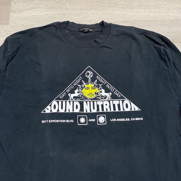 Rare Total Luxury Spa Sound Nutrition Long Sleeve Shirt Men's L Streetwear - Picture 2 of 10
